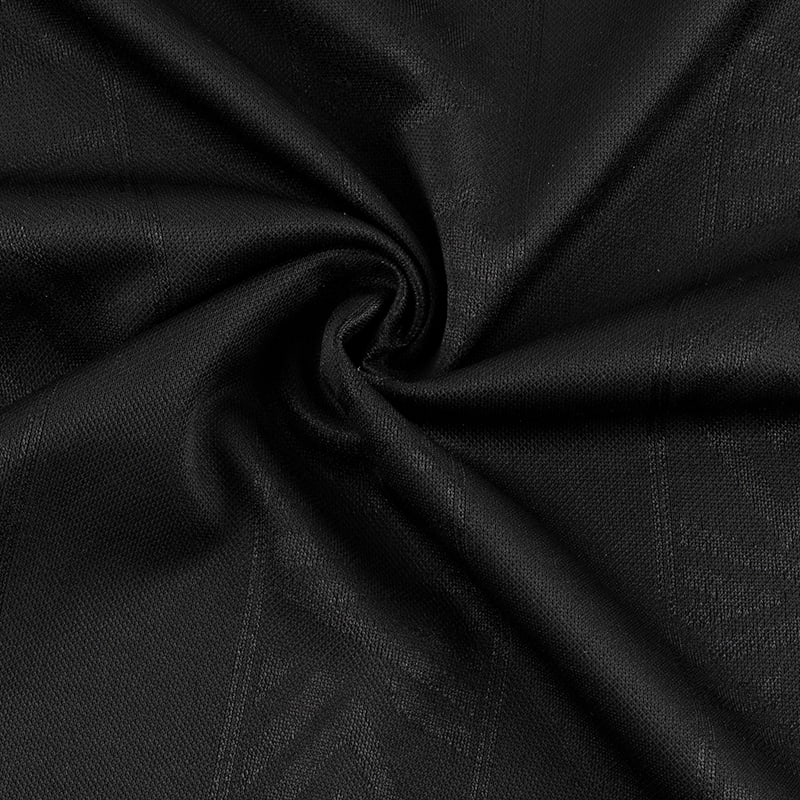 Tecido jacquard de dupla face com faixa vertical em formato de costas