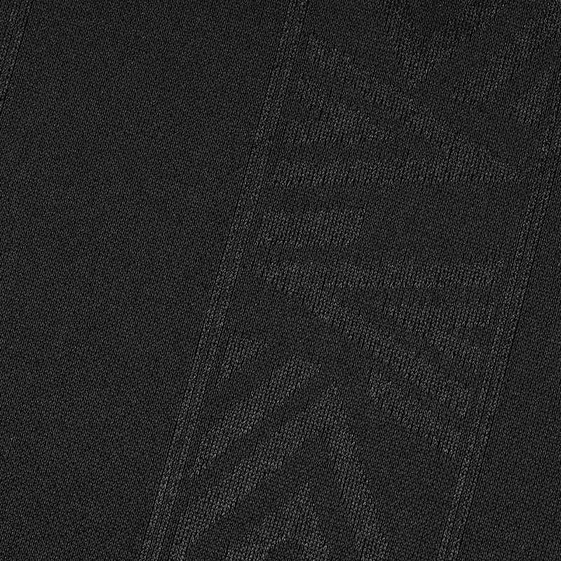 Tecido jacquard de dupla face com faixa vertical em formato de costas