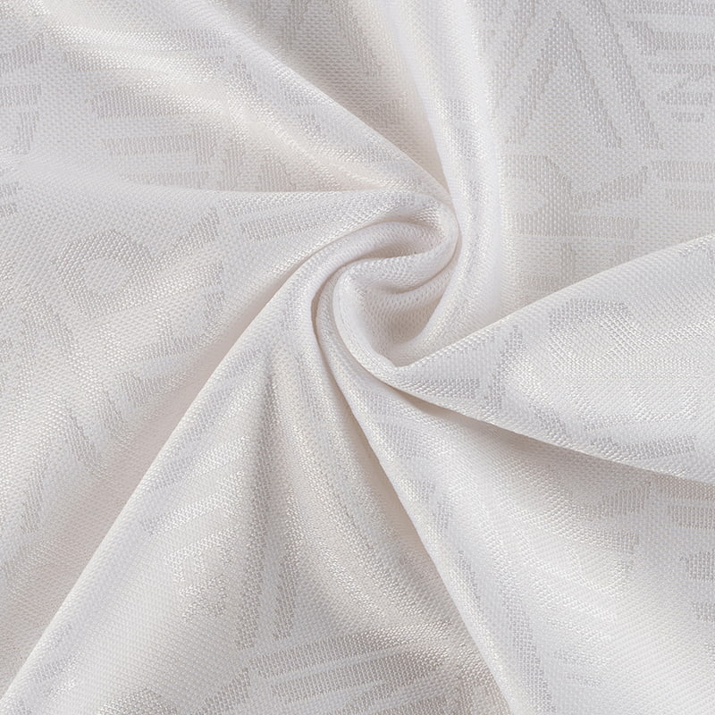 Tecido jacquard dupla face em formato de V duplo