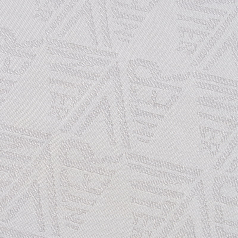 Tecido jacquard dupla face em formato de V duplo